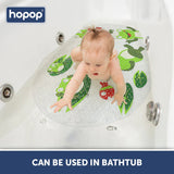 Hopop Non-Slip Cartoon Bath Mat for Kids 39 x 69 cm Fish
