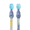 Bibado Handi Cutlery Attachable Weaning Spoon & Fork Set | 6 Months+