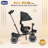 Chicco 4 In 1 Evolution Trike Black