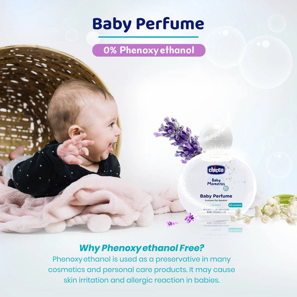 Chicco Water-Based Baby Perfume 100ml 0M+ – Clear