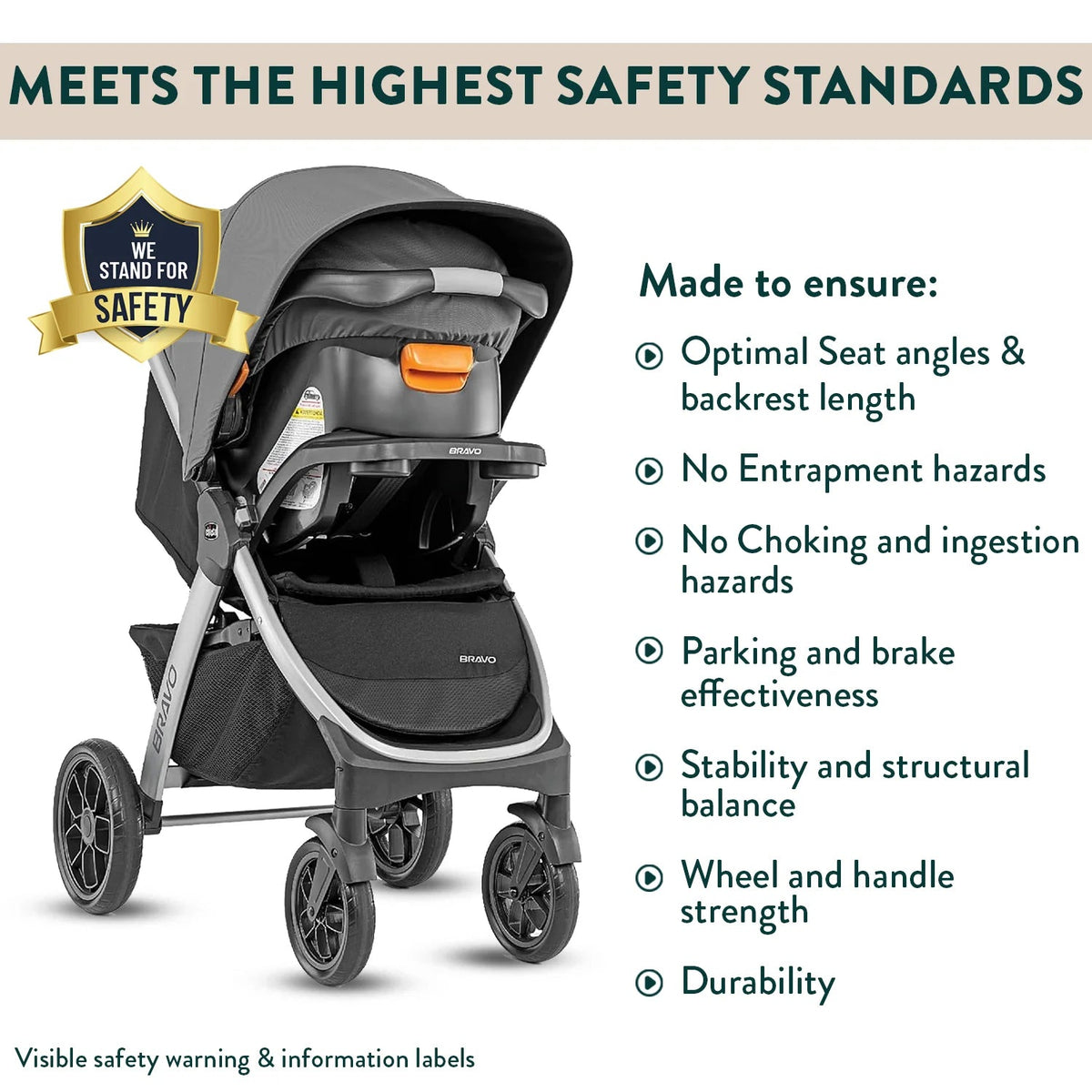 Chicco Bravo Trio Travel System One Size Camden