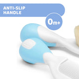 Chicco Baby Brush and Comb Set One Size Light Blue