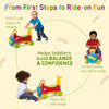 Chicco Charlie Sky-Rider 2-in-1 Walker & Sit ’n’ Ride 12M+ – Multicolour