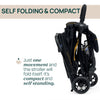 Chicco Glee Stroller Uneven - Black
