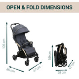 Chicco Goody XPlus Stroller One Size Dark Shadow