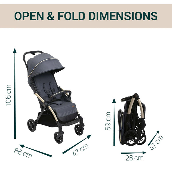 Chicco Goody XPlus Stroller - Dark Shadow