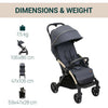 Chicco Goody XPlus Stroller - Dark Shadow