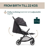Chicco Goody XPlus Baby Stroller 0M+ – Ebony