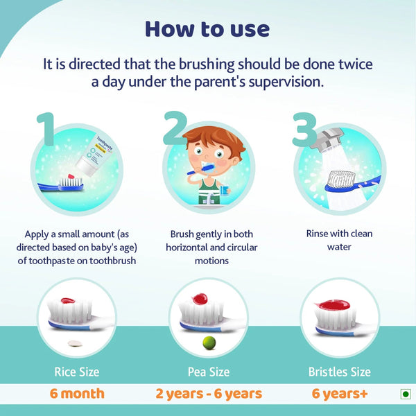 Chicco d Fruit Toothpaste 12M to 6Y