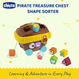 Chicco Pirates Treasure Chest Shape Sorter One Size Multicolour