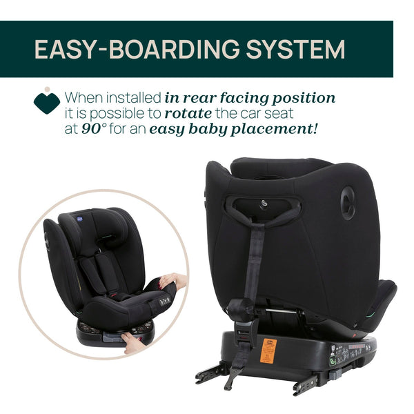 Chicco Unico Evo I Size Car Seat - Black