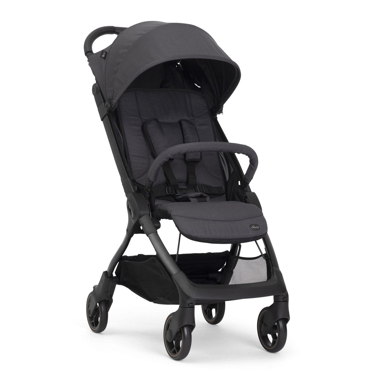 Chicco We 2 Lightweight Travel Stroller One Size Ebony Black