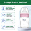 Chicco Well-Being Glass Feeding Bottle 120ml Slow Flow 0M+ – Pink