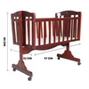 R For Rabbit Wooden Cradle Dream Time Brown