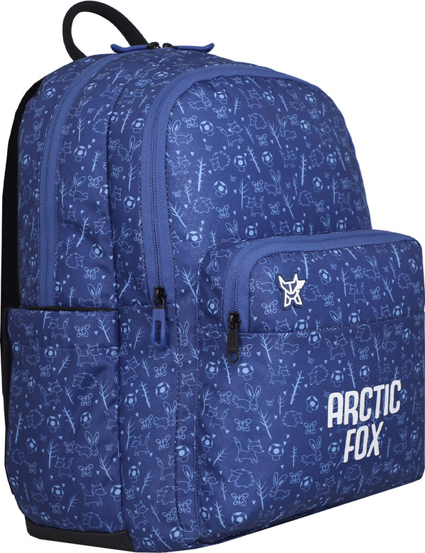 Arctic Fox Cuba Kids School Bag - 21 Ltr. - Navy Blue