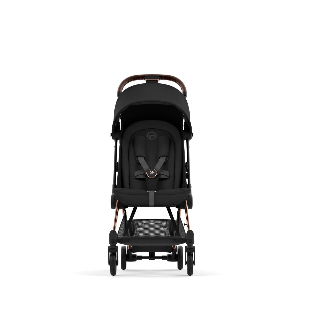 CYBEX Coya Stroller One Size Sepia Black with Rosegold Frame