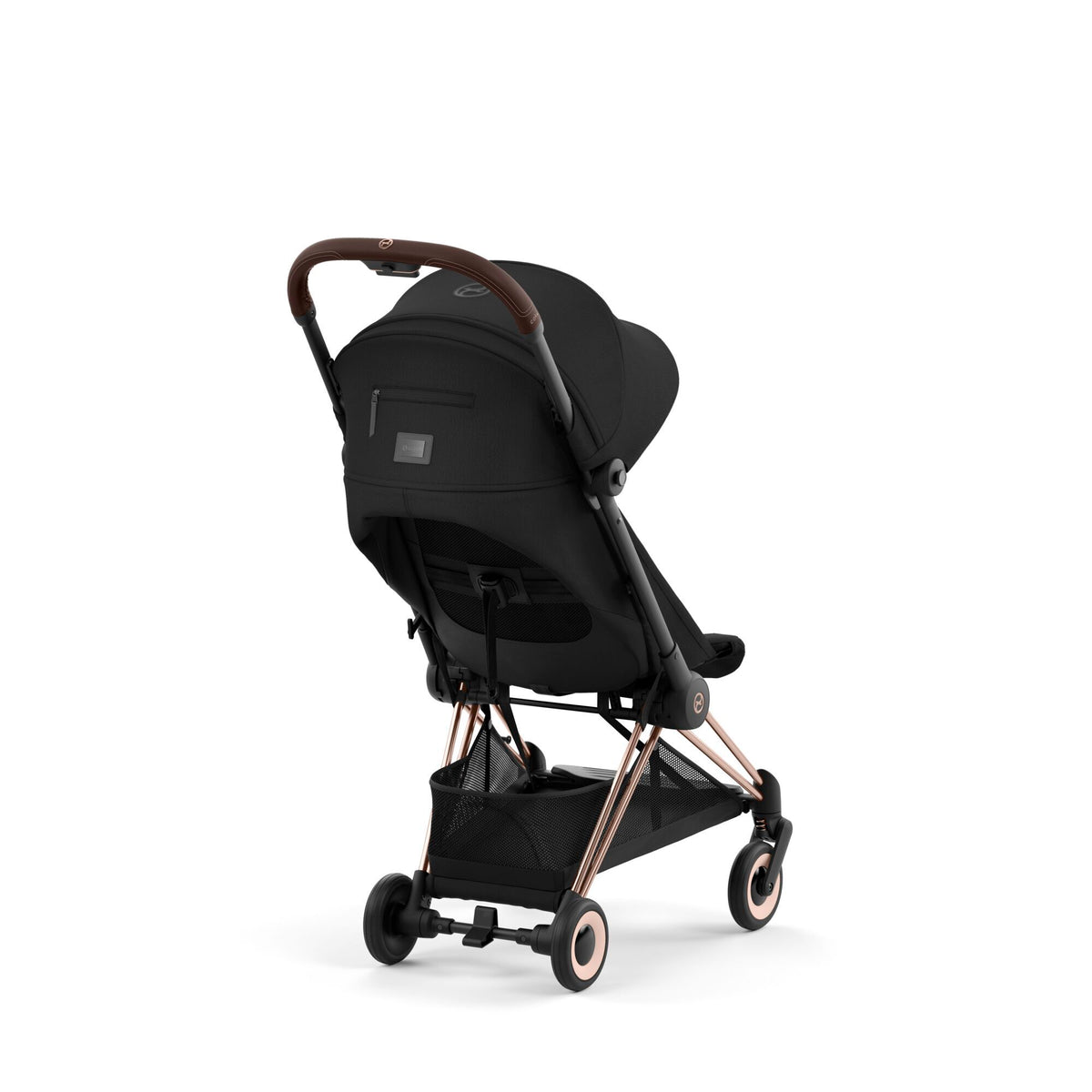 CYBEX Coya Stroller One Size Sepia Black with Rosegold Frame