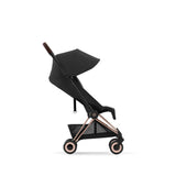 CYBEX Coya Stroller One Size Sepia Black with Rosegold Frame
