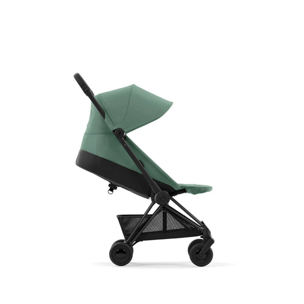 Cybex Stroller Coya Matt Black Frame - Leaf Green