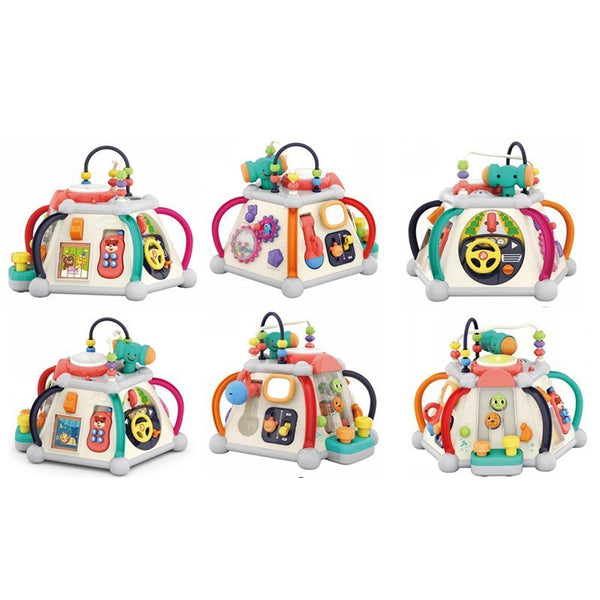 Hola 15-in-1 Discover Activity Cube 31.5 x 29.5 x 23.5 cm Multicolor