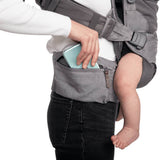 Nuna CUDL Clik 4-in-1 Ergonomic Baby Carrier – Denim