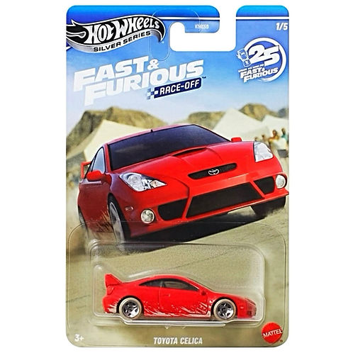 Hot Wheels Silver Series Fast & Furious - Toyota Celica