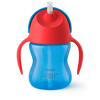 Philips Avent Bendy Twin Handle Straw Cup 200 ml – Blue | 9M+