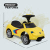 Dash F1 Stylish Ride on Car with Music - Yellow