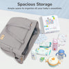 R for Rabbit Diaper Bags Caramello - Tote Grey