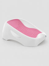 Hopop Silicone Baby Bather with Mesh Sling 61 × 38 × 20 cm Pink