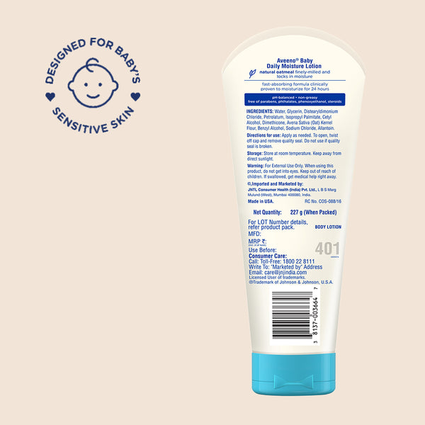 Aveeno Baby Daily Moisture Lotion - 227G