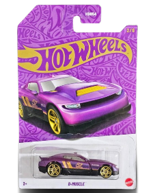Hot Wheels 57th Anniversary Pearl & Chrome 2024 'D Muscle' Diecast