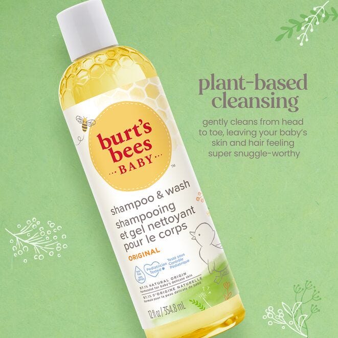 Burt’s Bees Baby Shampoo & Wash Original 354.8 ml