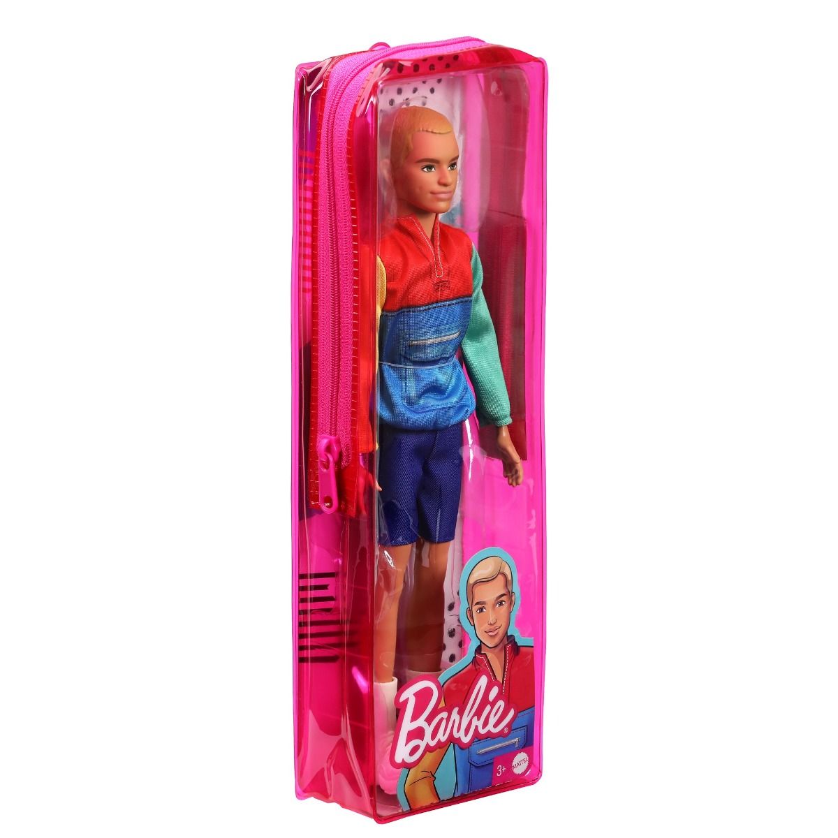 Barbie Ken Fashionistas Doll #163 – Color-Block Outfit