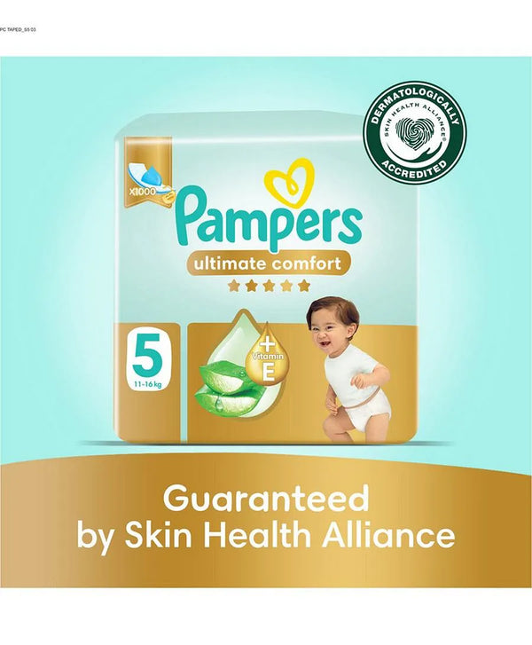 Pampers Ultimate Comfort Tape Style Diapers Size 5 46 Pieces 11–16kg