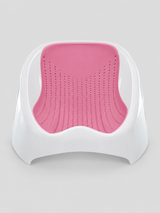 Hopop Silicone Baby Bather with Mesh Sling 61 × 38 × 20 cm Pink