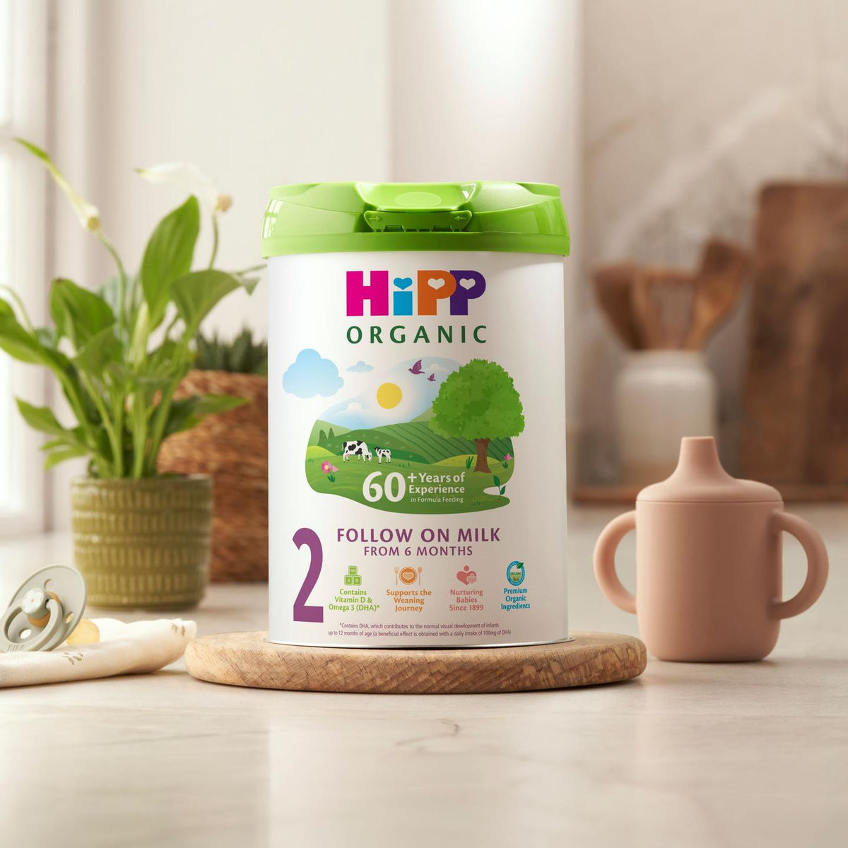 HiPP Organic Follow-On Milk Powder – 6+ Months, 800g