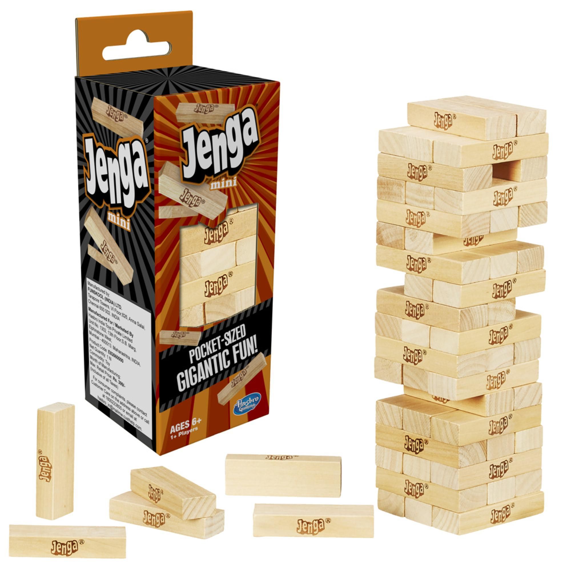 Mini Jrnga Hasbro Gaming Jenga Junior Jenga – The Moms Darling Baby Shop