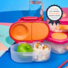 b.box Snack Box with Flexi Fruit Holder – Ocean Breeze Blue Green