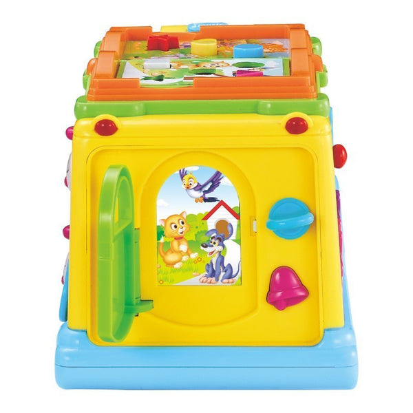 Hola Keep Me Busy School Bus 27.5 x 18 x 16 cm Multicolor