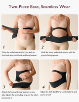 Momcozy BumpEase Ergonest Maternity Belly Band - Medium size