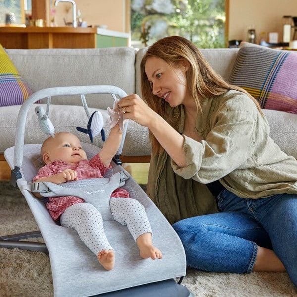 Ergo baby 3-In-1 Evolve Bouncer- Light Grey