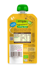 Ella's Kitchen Organic Bananas + Apples Puree 120 g