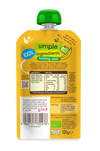 Ella’s Kitchen Organic Bananas & Apples Super Smooth Baby Puree Pouch – 6+ Months, 120g