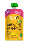 Ella’s Kitchen Organic Bananas & Apples Super Smooth Baby Puree Pouch – 6+ Months, 120g