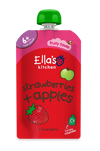 Ella’s Kitchen Organic Strawberries & Apples Baby Puree Pouch – 6+ Months, 120g