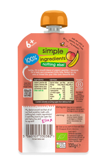 Ella's Kitchen Organic Peaches & Bananas Purée 120 g