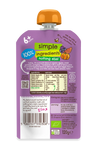 Ella’s Kitchen Organic Sweet Potatoes, Pumpkins, Apples & Blueberries Super Smooth Baby Puree Pouch – 6+ Months, 120g