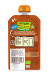 Ella’s Kitchen Organic Butternut Squash, Carrots, Apples & Prunes Baby Puree Pouch – 6+ Months, 120g