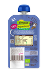Ella’s Kitchen Organic Blueberry & Pear Baby Brekkie Super Smooth Puree – 6+ Months, 100g